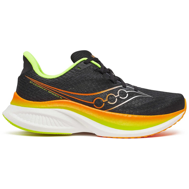 Saucony Endorphin Speed 5 Running Shoes – Mens – Black/Vo2